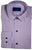 David Donahue - White Shirt w/Purple & Burgundy Plaid