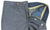 Equipage - Light Blue Light Flannel Wool Pants w/Welt Pockets - PEURIST