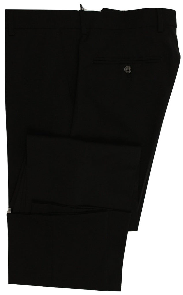Equipage - Black Wool Blend Pants - PEURIST