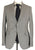 Fugato - Light Gray Pinstripe Four Season Wool Suit - PEURIST