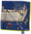 Drake's - Blue & Green Fishing Boat Pocket Square