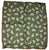 Drake's - Green Cotton/Silk Pocket Square w/Watermelon Print