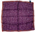 Drake's - Purple Wool/Silk Pocket Square w/Drumsticks (IMPERFECT - FS)