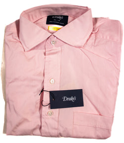 Drake's – Pink Easyday Dress Shirt