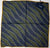 Drake's - Navy & Olive Tribal Print Pocket Square