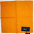 Drake's - Orange Linen/Cotton Pocket Square