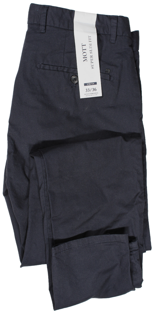 Scotch & Soda - Black Cotton 'Mott' Chinos