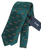 Drake's - Teal Silk Tie w/Orange Fox Pattern