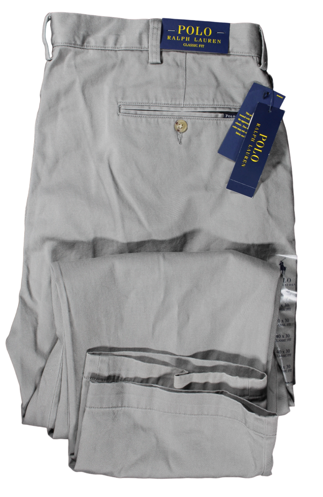 Polo Ralph Lauren - Gray Cotton Chinos