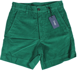Drake's - Green Cotton Corduroy Shorts