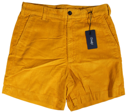 Drake's - Yellow Cotton Corduroy Shorts