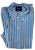 Drake's - Blue Wide Stripe Shirt w/Button-down Collar