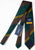 Drake's - Brown & Green Stripe Silk Tie