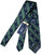 Drake's - Navy & Green Regimental Stripe Tie w/Crest