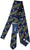 Drake's - Navy & Olive Regimental Stripe Tie w/Crest