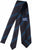 Drake's - Dark Brown Wool Knit Tie w/Repp Stripe (NWOT)
