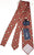 Drake's - Red Silk Tie w/Ancient Madder Print