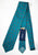 Drake's - Teal Silk Tie w/Tennis Print