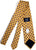 Drake's - Yellow Wool/Silk/Cashmere Tie w/Diamond Print