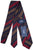 Drake's - Navy, Brown & Redd Repp Stripe Tie