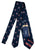 Drake's - Navy Grosgrain Silk Tie w/Crest Design