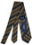 Drake's - Taupe Grosgrain Silk Tie w/Repp Stripe