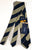 Drake's - Off-White Grosgrain Silk Tie w/Repp Stripe