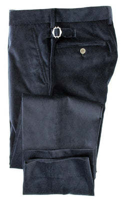 Equipage - Navy Velour Pants - PEURIST