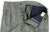 Equipage - Variegated Gray Pinstripe Wool Flannel Pants - PEURIST