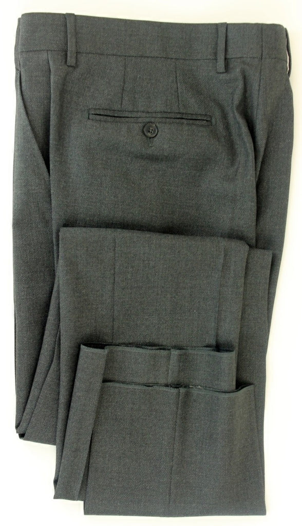 TSE - Dark Gray Birseye Heavy Wool Pants - PEURIST