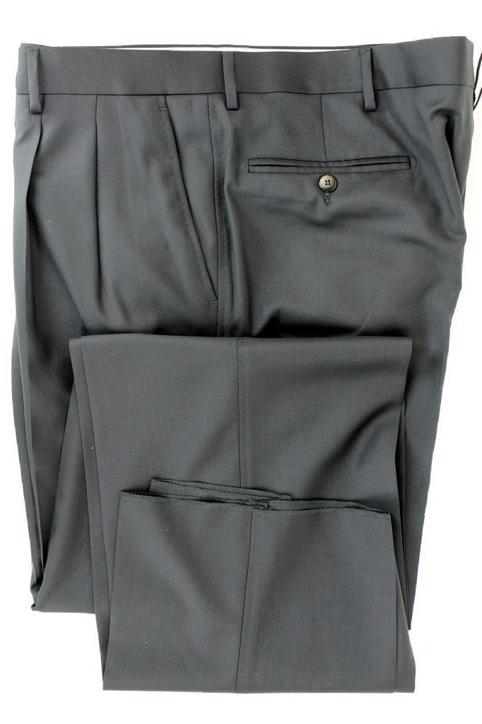 Equipage - Black Four-Season Wool Pants, Super 150s - PEURIST