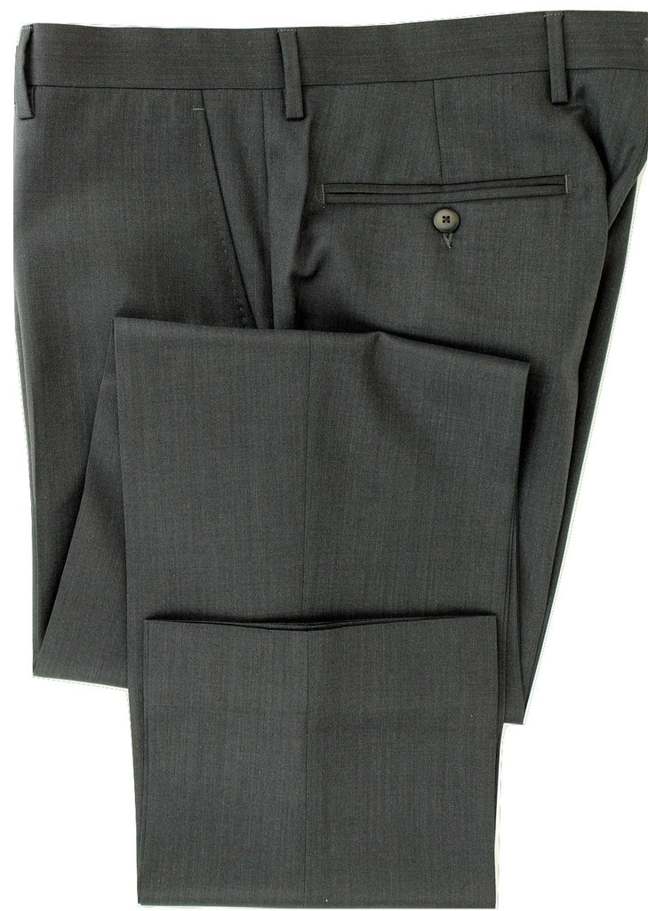 Equipage - Dark Gray Wool Pants - PEURIST