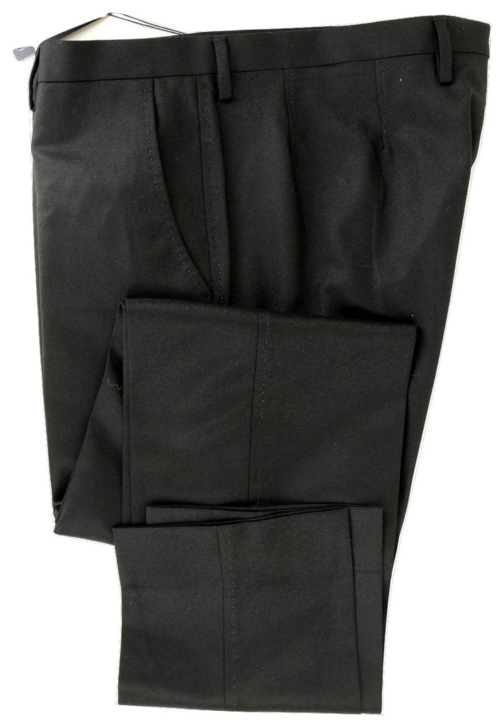 Gateone by Frank Boclet - Black Light Flannel Wool Pants - PEURIST