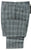 Vigano - Navy & Blue Plaid Linen & Wool Pants - PEURIST