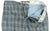 Vigano - Navy & Blue Plaid Linen & Wool Pants - PEURIST