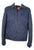 Isaia – Navy Wool Quilted Bomber Jacket - PEURIST
