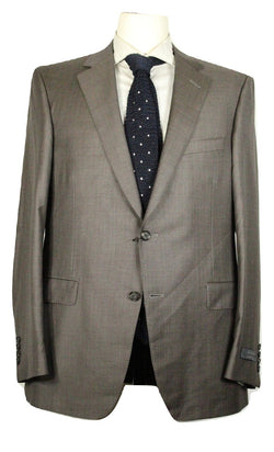 Samuelsohn for Saks Fifth Avenue – Brown Wool Suit - PEURIST