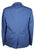Michael Kors – Blue Cotton/Linen Double Breasted Blazer - PEURIST