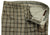 Vigano – Gray Wool Flannel Pants w/Blue & Charcoal Plaid - PEURIST