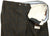 Vigano – Anthracite Gray Wool Pants w/Teal Plaid Pattern - PEURIST