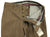 Vigano – Brown Faint Herringbone Wool Flannel Pants - PEURIST