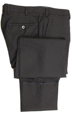 Vigano – Navy Wool Flannel Pants - PEURIST