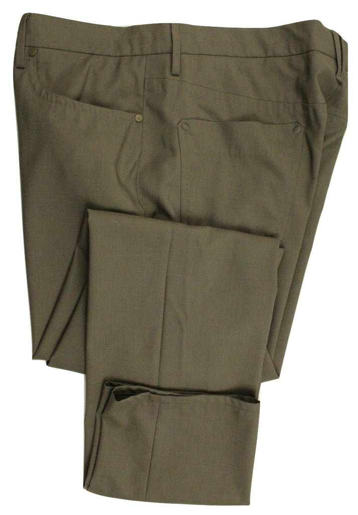 Incotex - Gray Five-Pocket Light Wool Pants - PEURIST