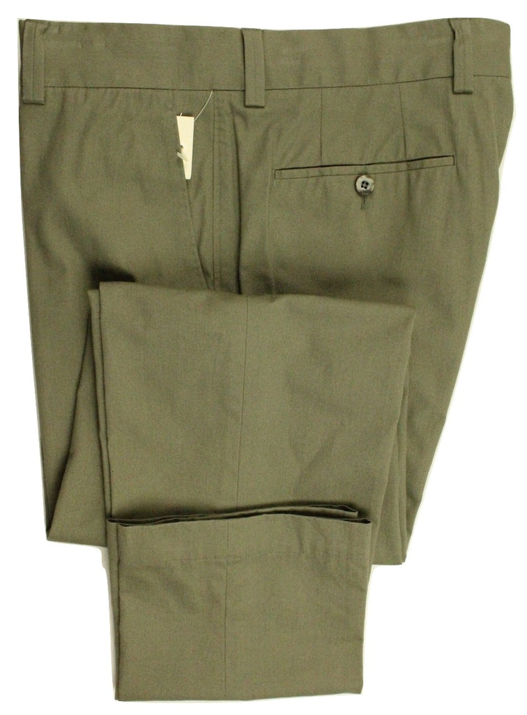 GTA – Faded Green Cotton Pants - PEURIST