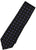 Paul Stuart – Black Silk Tie w/Purple & Silver Square Pattern - PEURIST