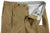 Caleffi Roma – Khaki Brown Wool/Cashmere Pants, Single Pleat - PEURIST