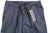 Vigano – Navy & Black Knit Wool Drawstring Pants w/Diamond Pattern - PEURIST
