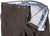 Vigano – Dark Brown Brushed Cotton Twill Pants - PEURIST