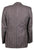 Samuelsohn – Gray Plaid Wool/Silk/Linen Flannel Blazer - PEURIST