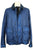 Ermenegildo Zegna – Blue Waxed Wool Field Jacket w/Goose Down Liner - PEURIST